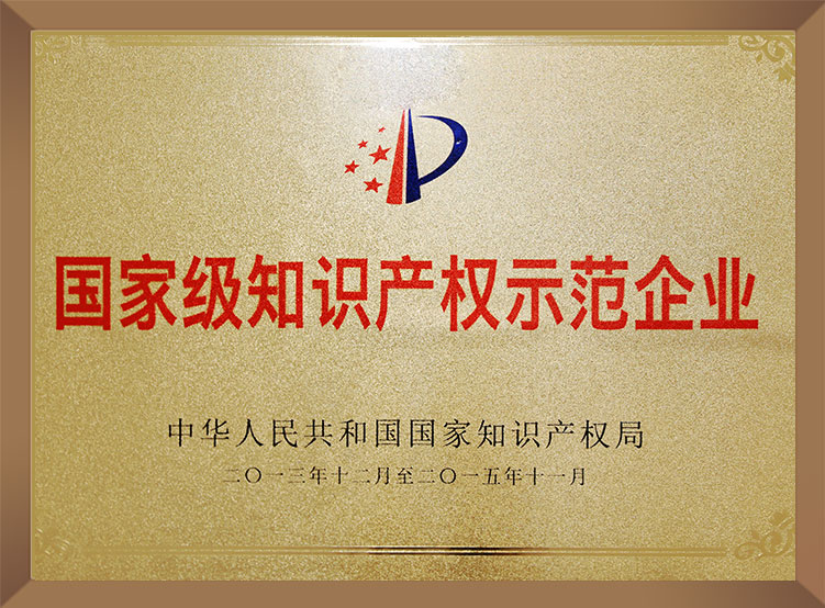 國家級知識產權示范企業